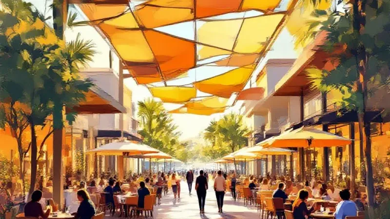 Irvine's Canopy Retail & Dining Opens at Great Park