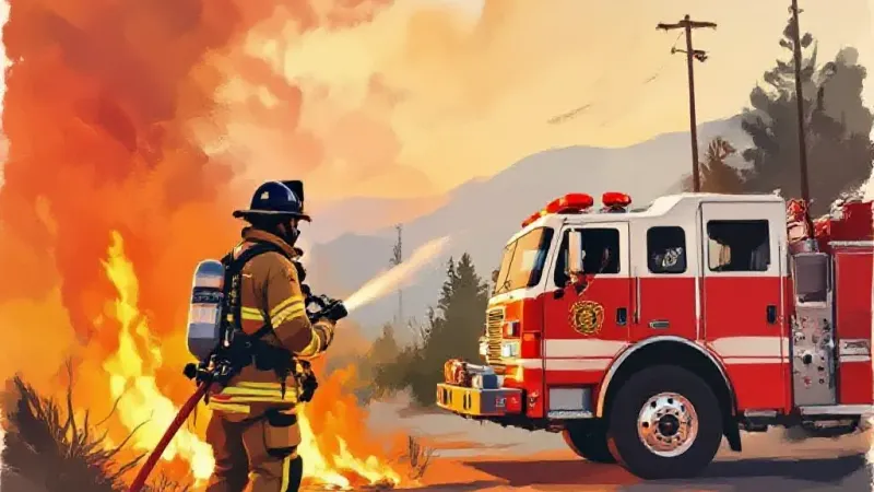 OC Wellness Gives $250K for Irvine Firefighter Recovery