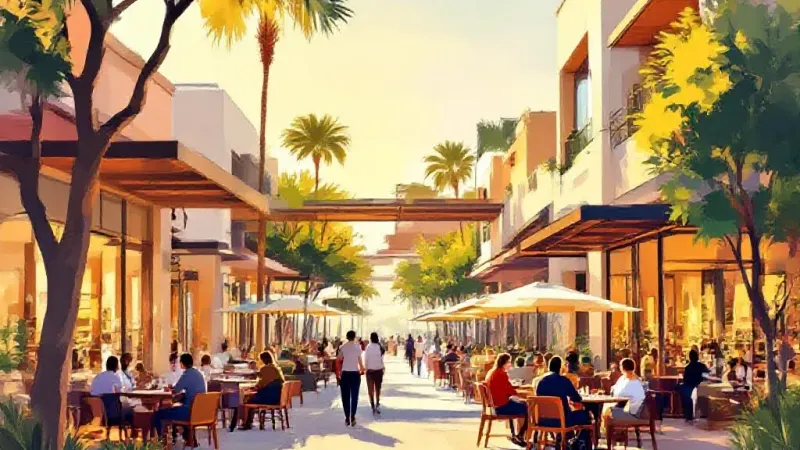 Canopy Retail & Dining Hub Opens: Great Park Irvine